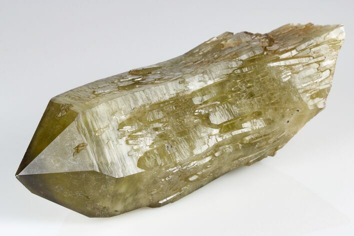 Smoky, Yellow Quartz Crystal (Heat Treated) - Madagascar #175706